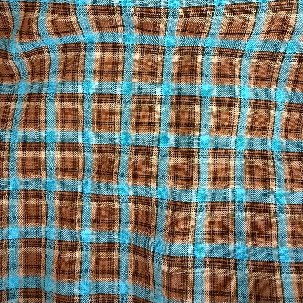 WAYF Cut Out Smocked Tiered Midi Dress summertime vacation Size Large - Picture 8 of 9